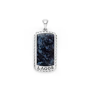 Pietersite Tag Amulet