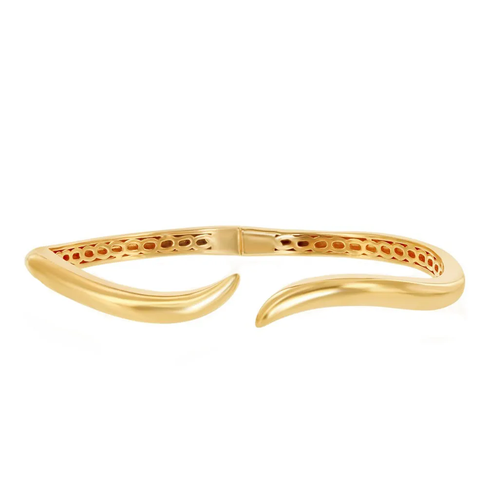 Polished Wave Bangle