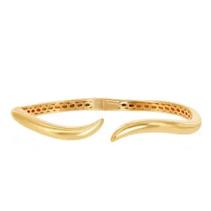Polished Wave Bangle