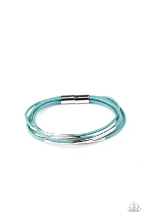 Power CORD Blue Paparazzi Bracelet