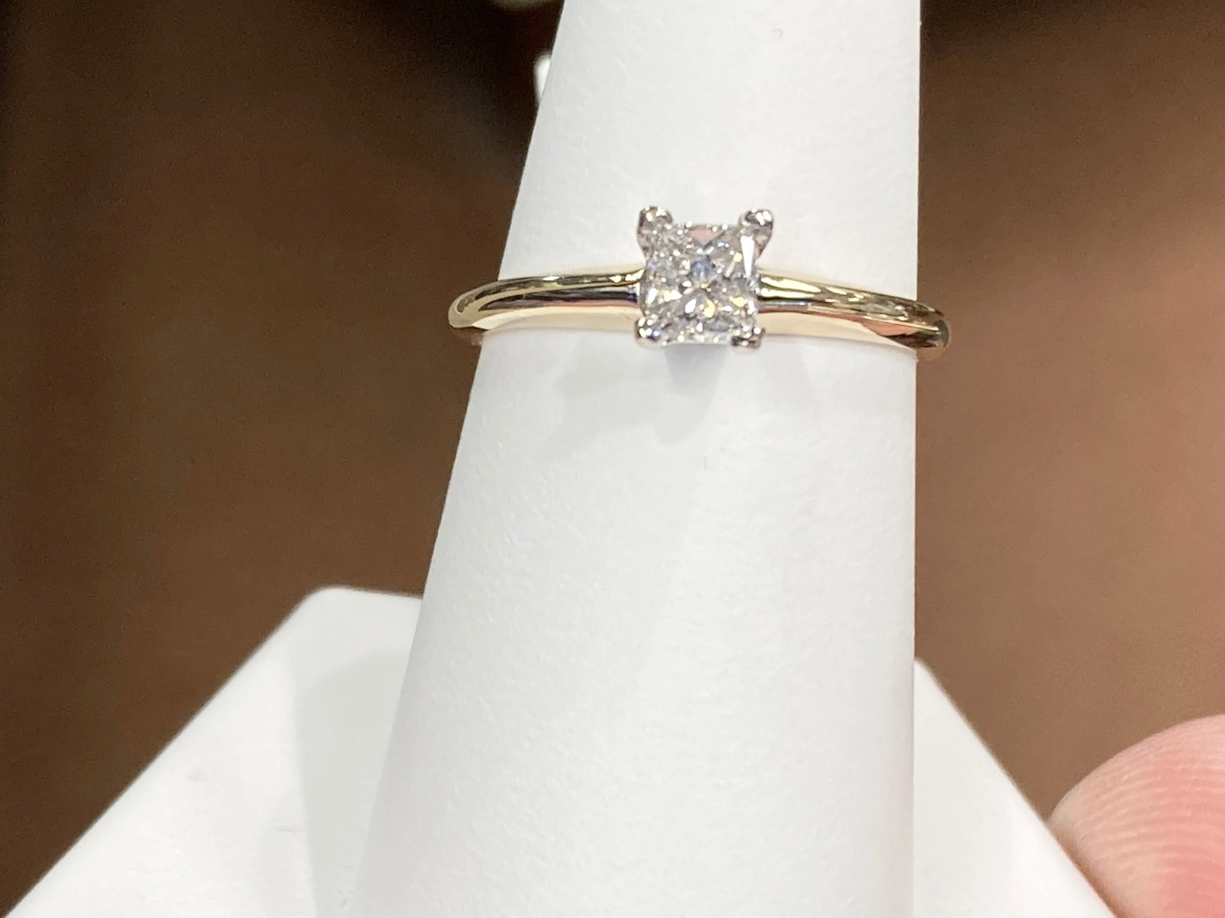 Princess Cut Diamond Engagement Ring