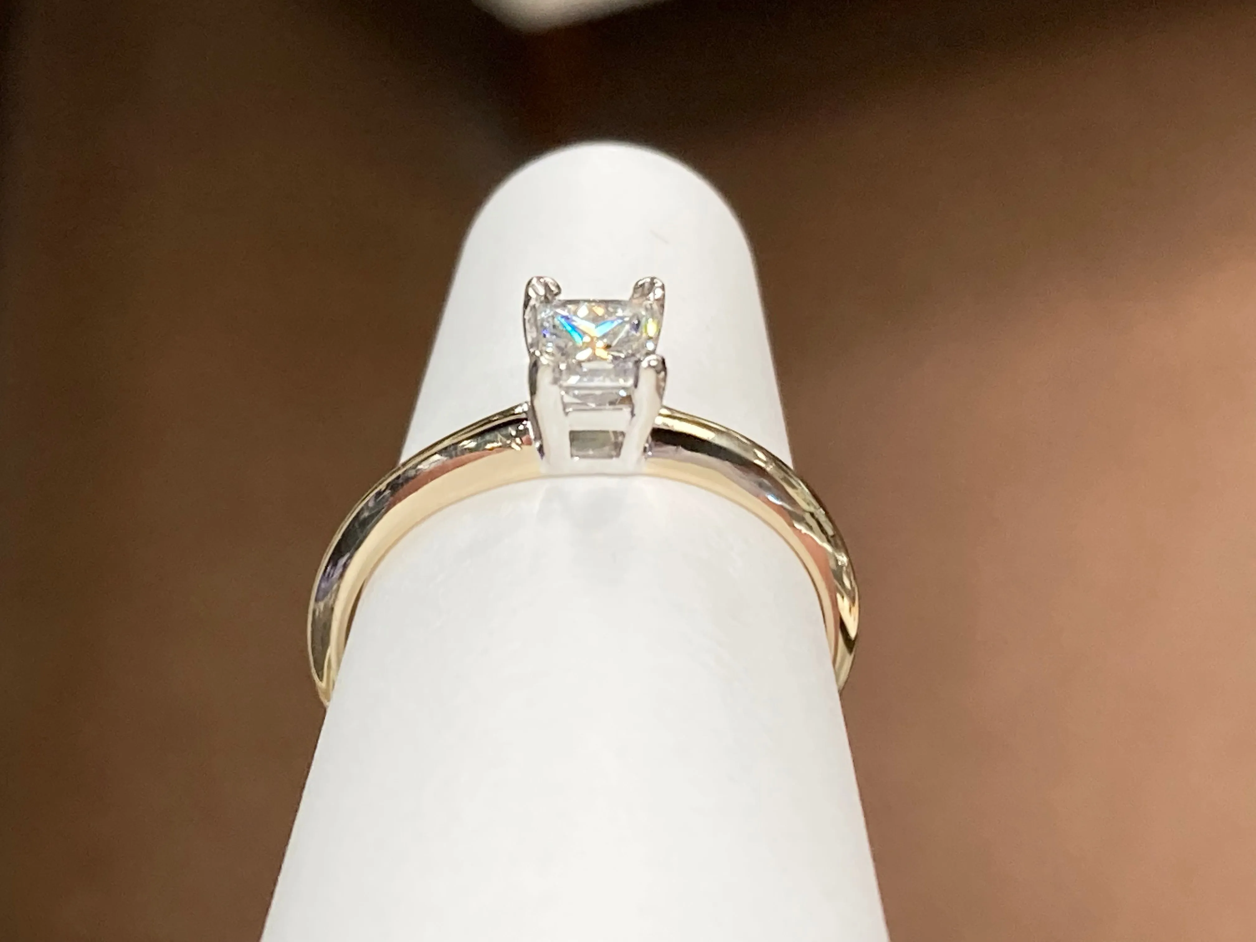 Princess Cut Diamond Engagement Ring