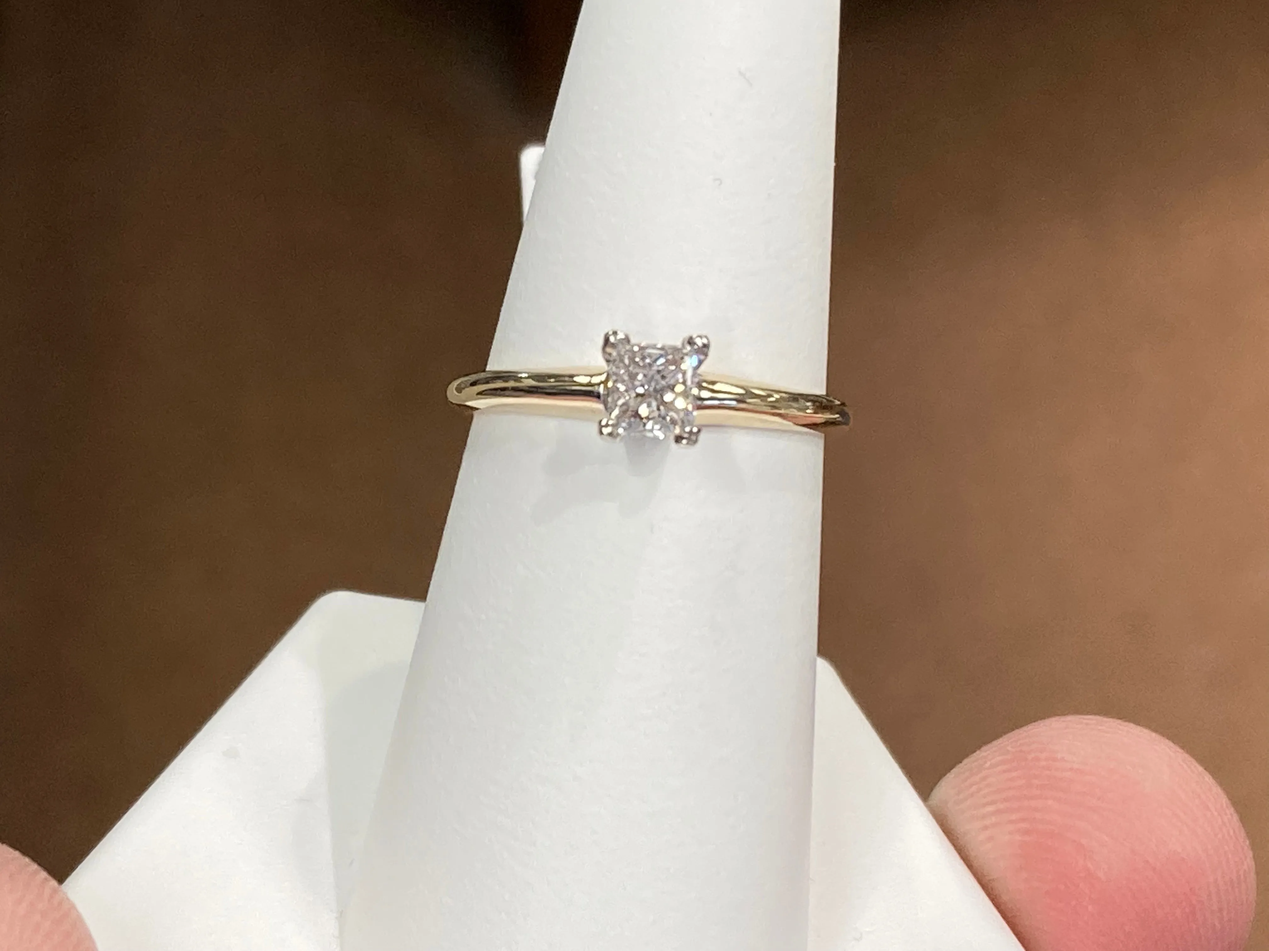 Princess Cut Diamond Engagement Ring