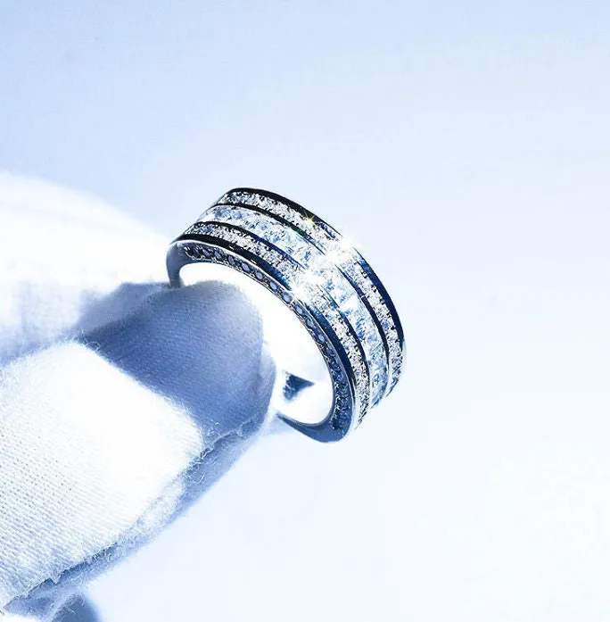 Promise Ring | Eternity Ring | Mens Ring | Womens Ring | Wedding Band | Iced Out Ring | Engagement Rings | Eternity Ring | Mens Diamond Ring
