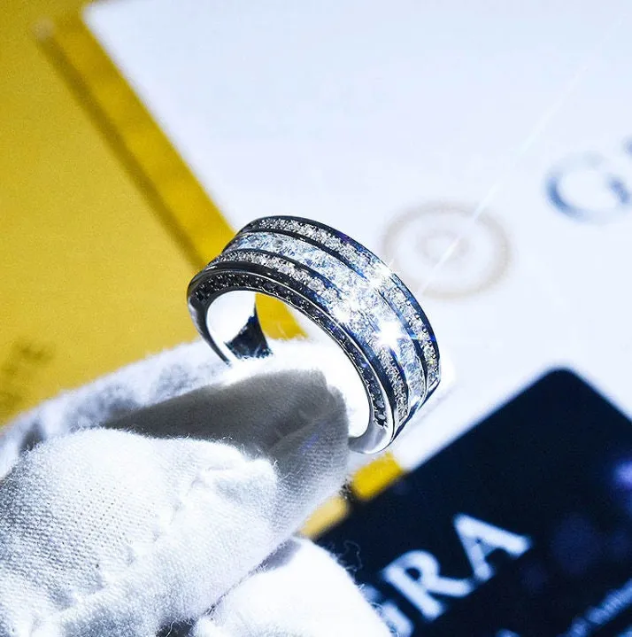 Promise Ring | Eternity Ring | Mens Ring | Womens Ring | Wedding Band | Iced Out Ring | Engagement Rings | Eternity Ring | Mens Diamond Ring