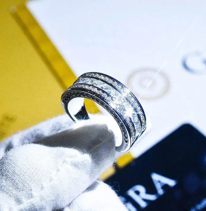 Promise Ring | Eternity Ring | Mens Ring | Womens Ring | Wedding Band | Iced Out Ring | Engagement Rings | Eternity Ring | Mens Diamond Ring