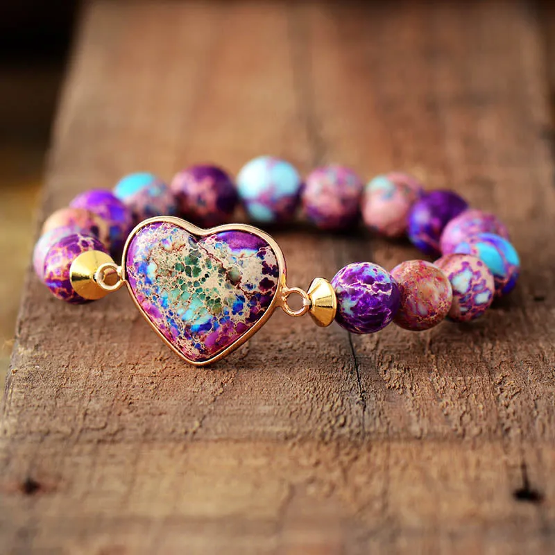 Purple Heart Bracelets