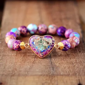 Purple Heart Bracelets