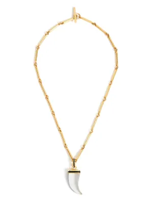 Quartz Horn Necklace