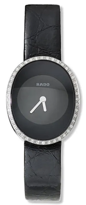 Rado Esenza Black Steel Diamond Ladies Watch R53543154