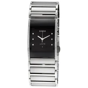Rado Integral Quartz Diamond Black Dial Men's Watch R20757752