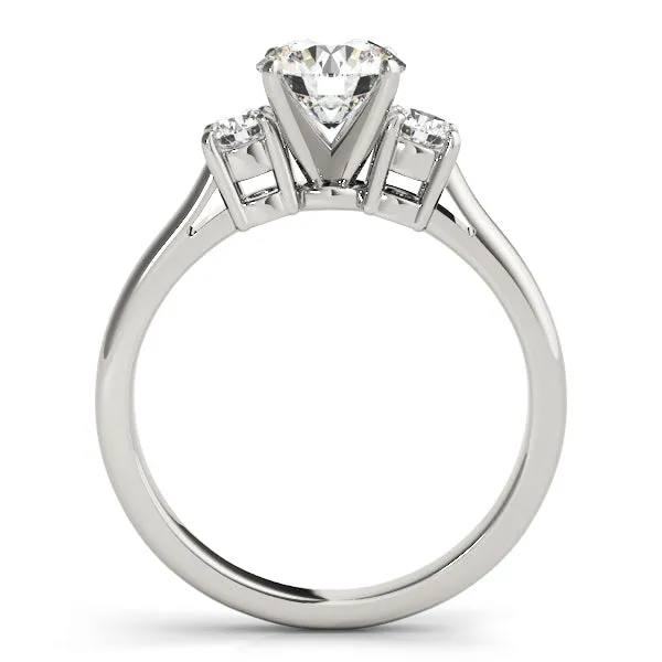 Rae Three-stone Diamond Engagement Ring