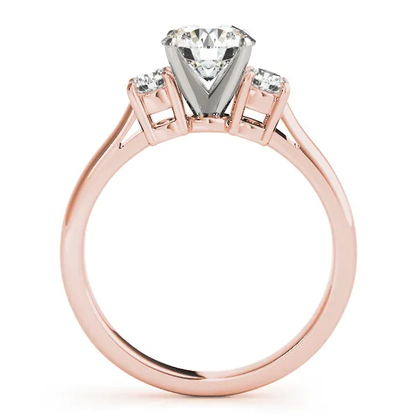 Rae Three-stone Diamond Engagement Ring