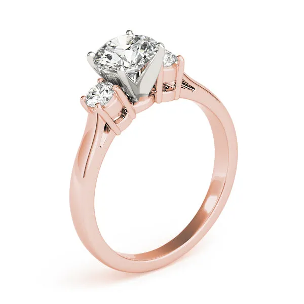 Rae Three-stone Diamond Engagement Ring