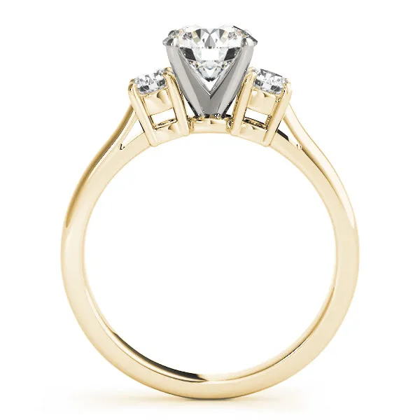 Rae Three-stone Diamond Engagement Ring