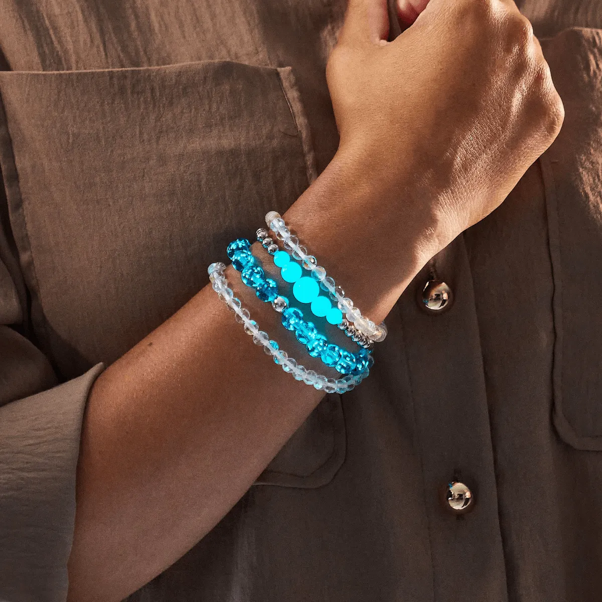 Rainbow White | .925 Sterling Silver | Prisma Wrap