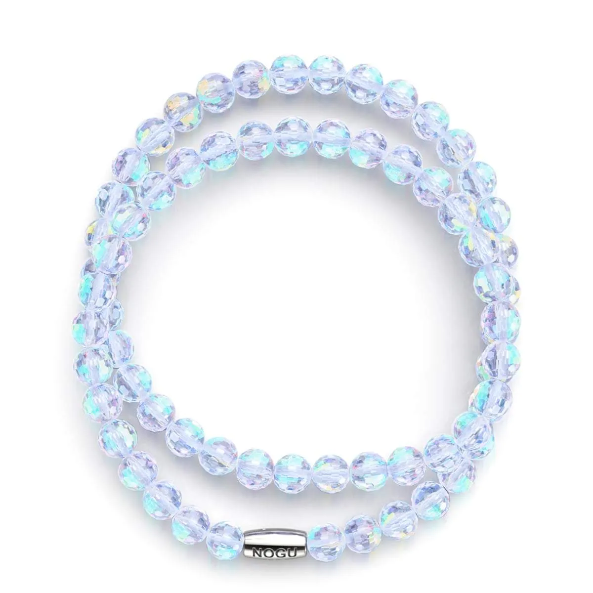 Rainbow White | .925 Sterling Silver | Prisma Wrap
