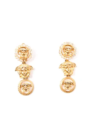 Rhinestone Drop Earrings