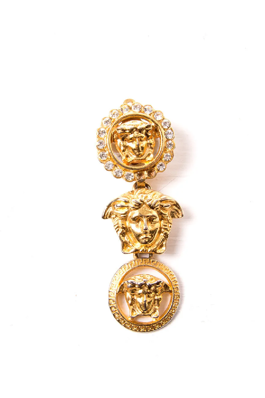 Rhinestone Drop Earrings