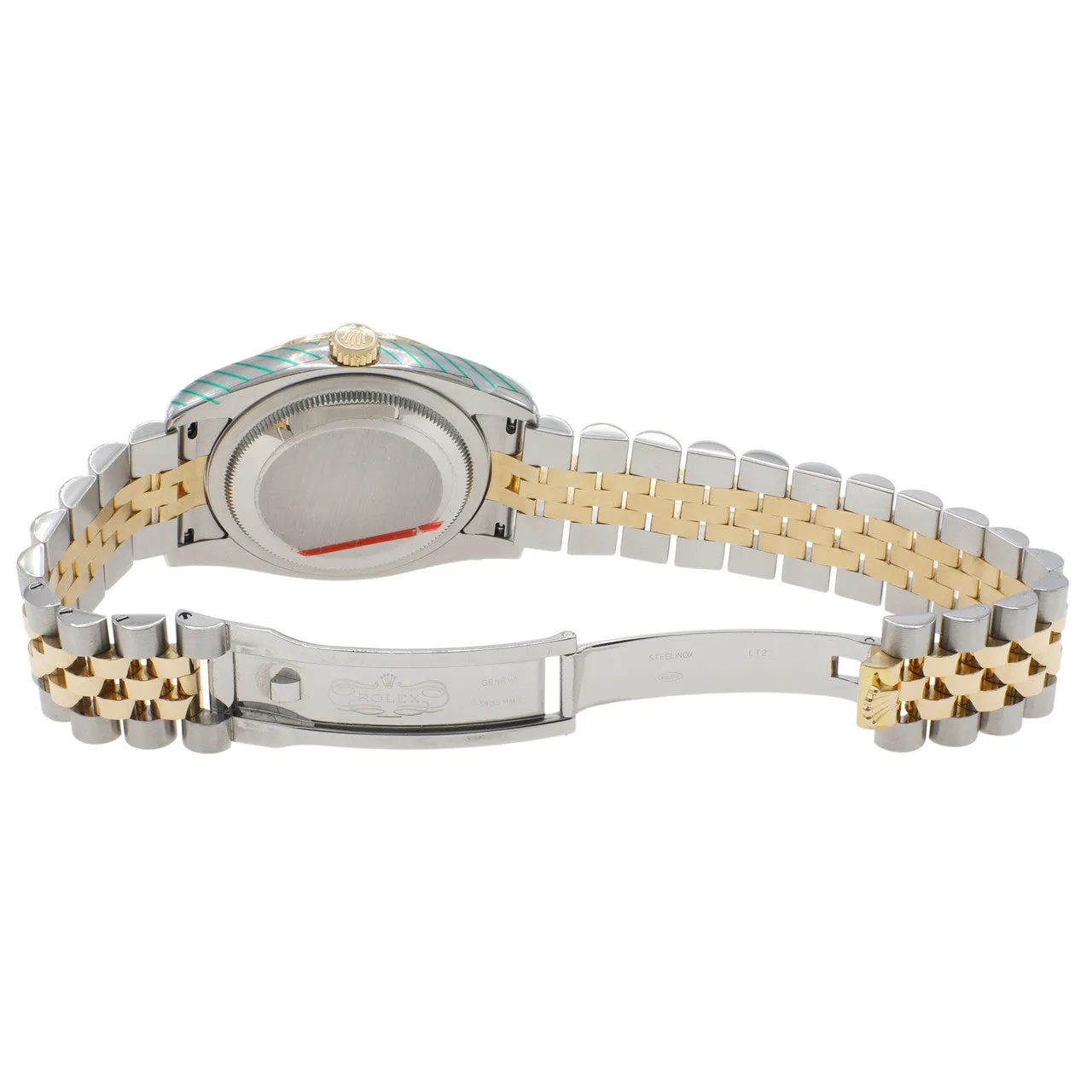 Rolex 18K Yellow Gold Stainless Steel Diamond Datejust 36 116243