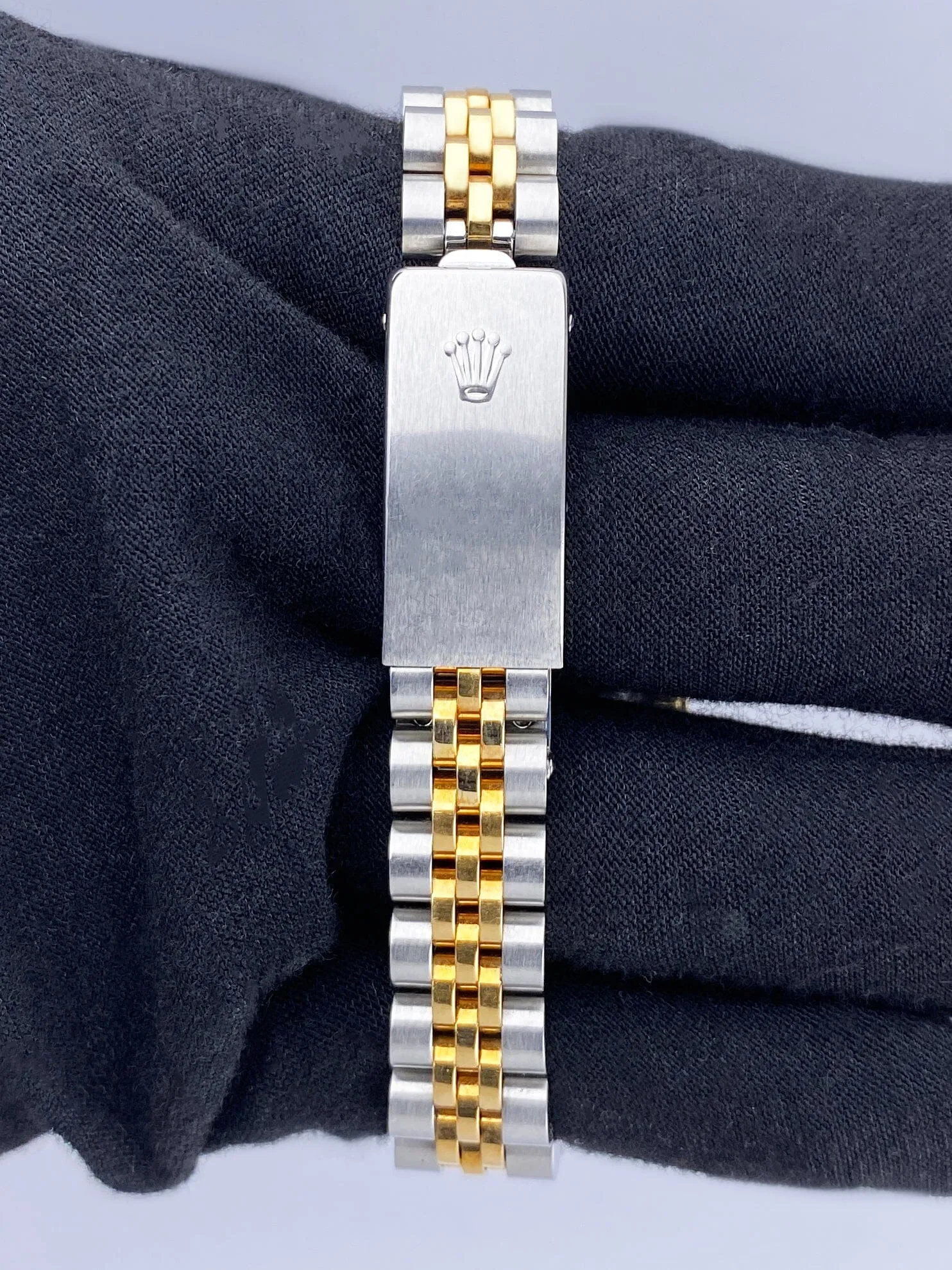 Rolex Datejust 69173 Diamond Black Dial Ladies Watch Box Papers