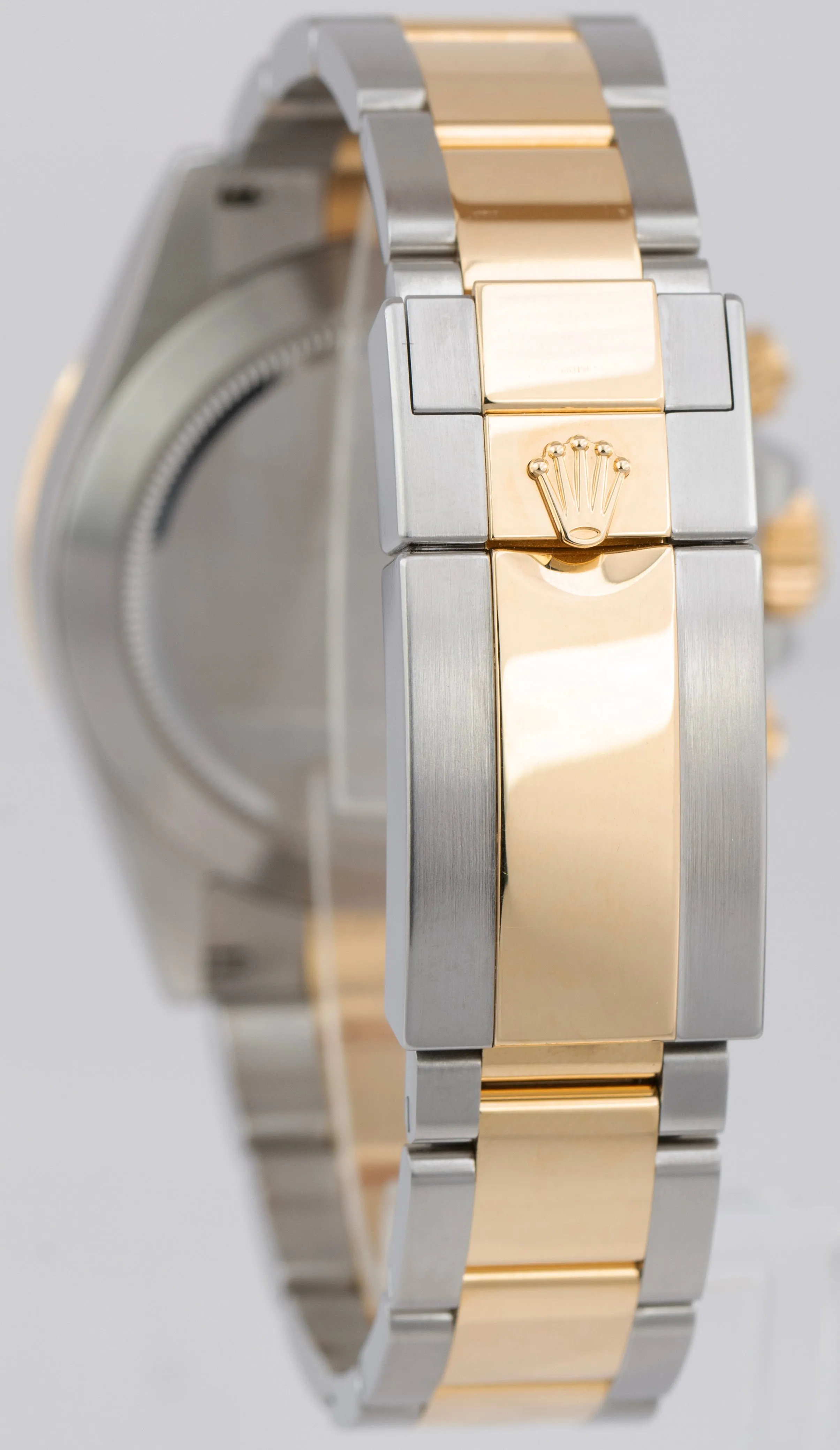 Rolex Daytona Champagne Diamond Chronograph Two-Tone Gold Steel Watch 116503