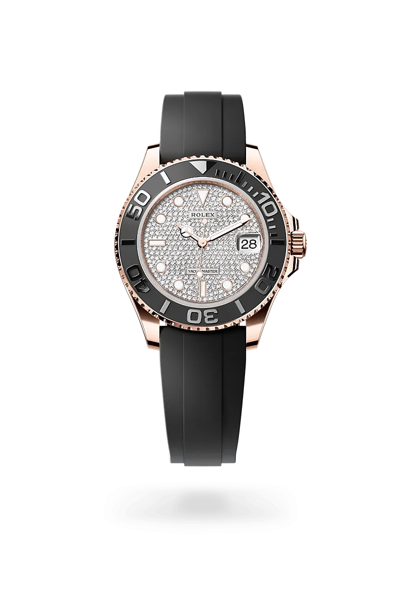 Rolex Yacht-Master 37 in 18 kt Everose gold, M268655-0019 | Schwanke-Kasten Jewelers