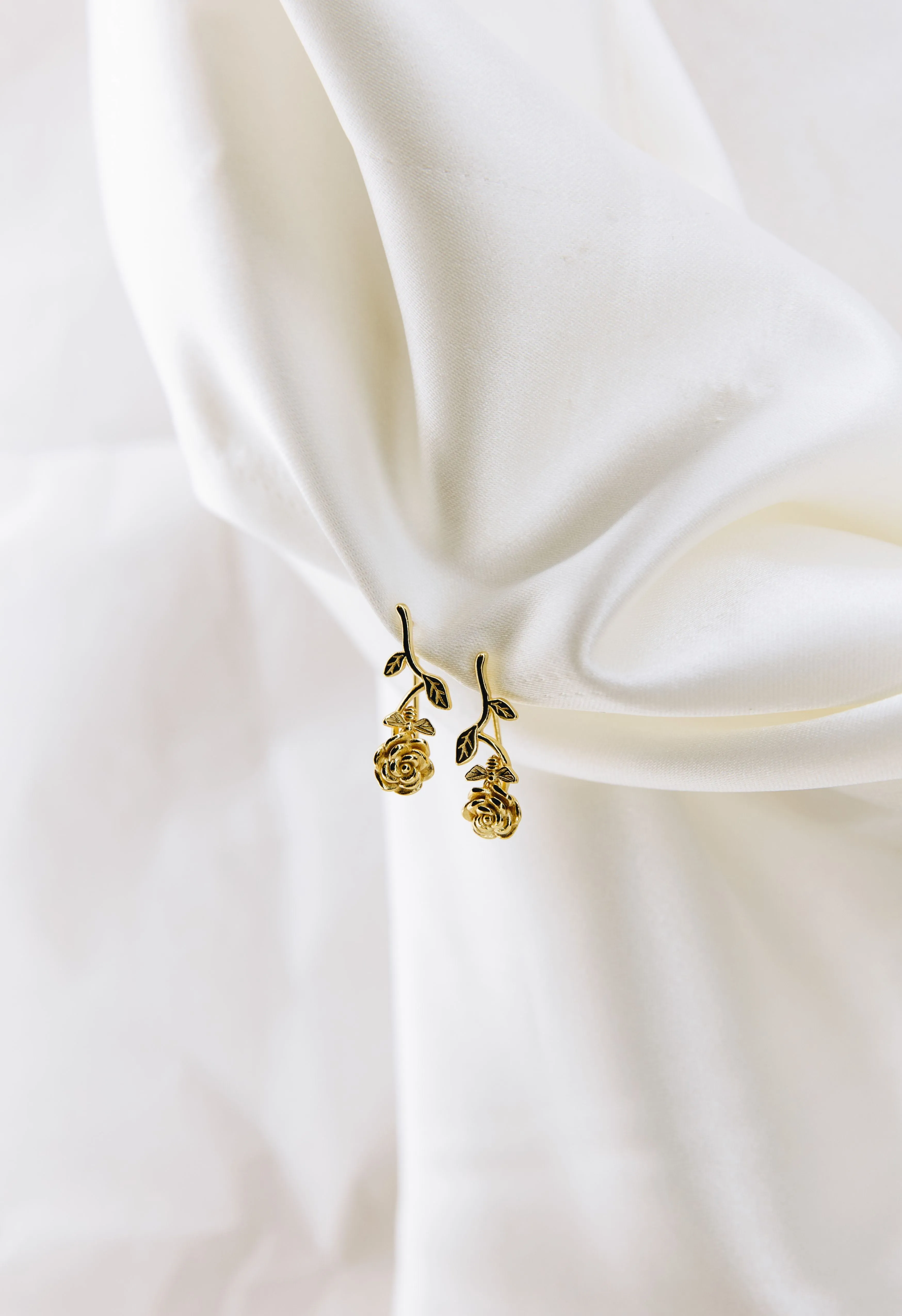 Rose Climber Earrings