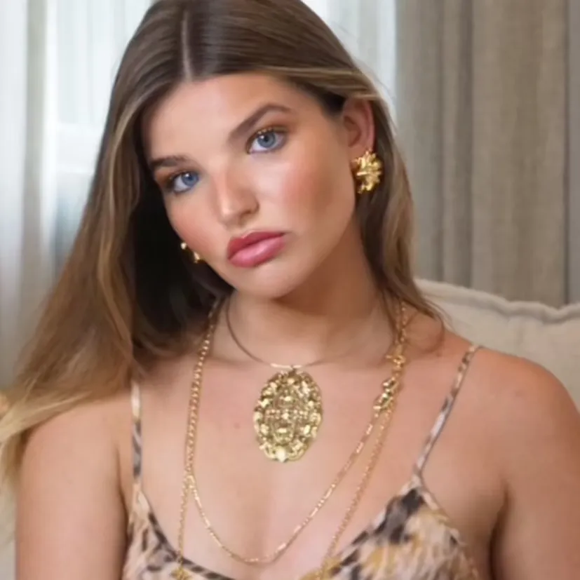 SADIE STATEMENT FILAGREE NECKLACE