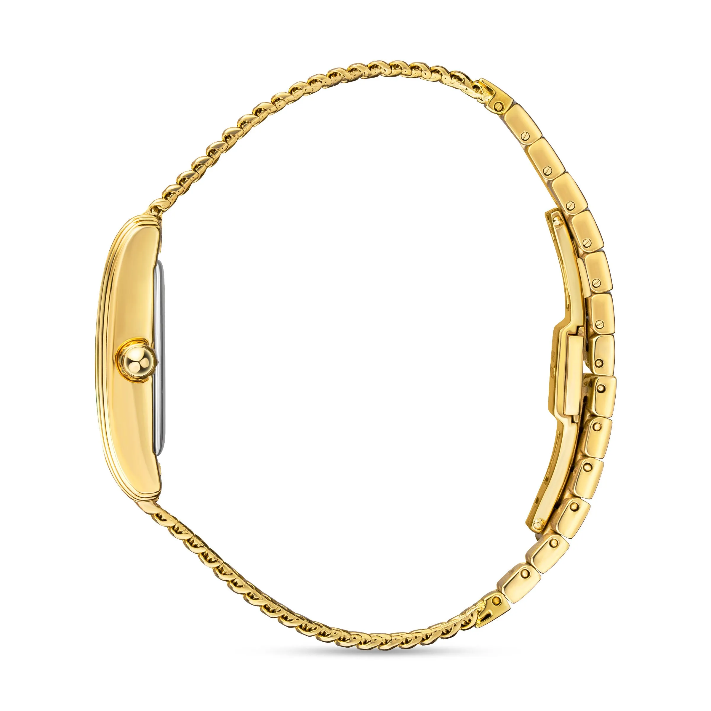 Saint Honore Palais Royal Women's MOP Dial Gold Plated Watch
