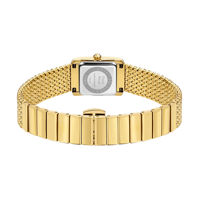 Saint Honore Palais Royal Women's White MOP Golden Watch