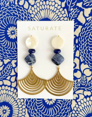 Saturate Azure Earring