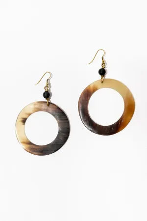Savanna Horn Hoops