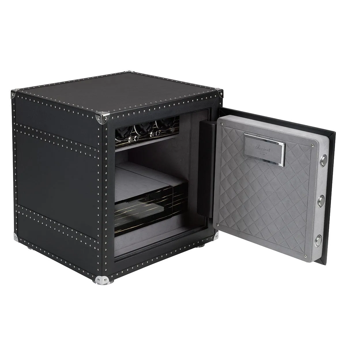 Savoy Quad Watch Winder Safe