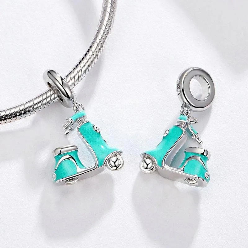Scooter Pendant Charm