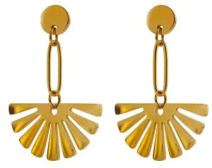 Sector Long Drop Earrings
