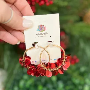 Sequin Spangle Earrings