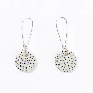 SHIBORI ROUND EARRINGS