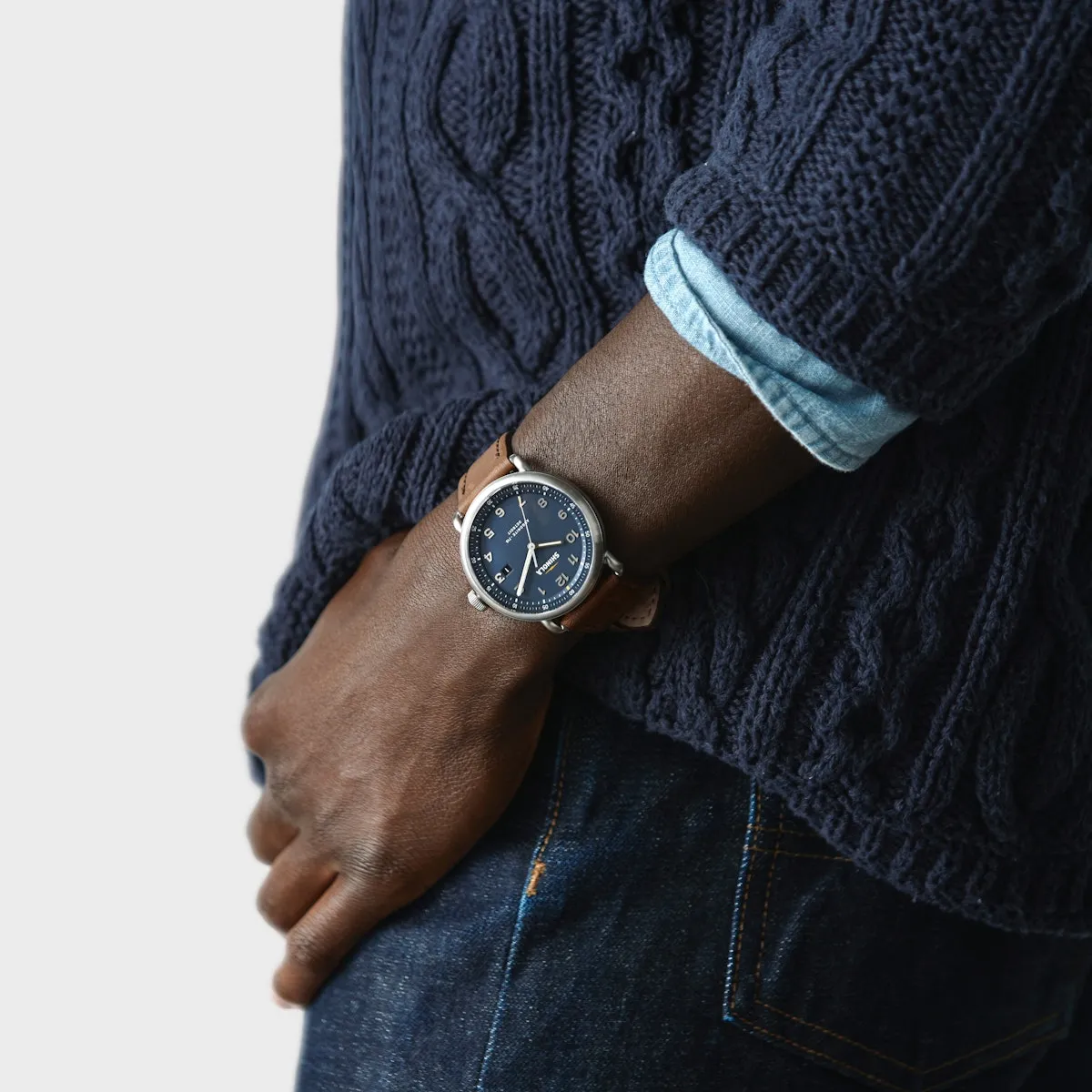 Shinola Canfield Model C56 3HD 43mm