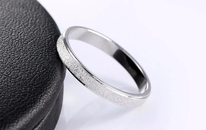 Silver 925 Wedding Band Ring for Woman Men Sterling Jewelry