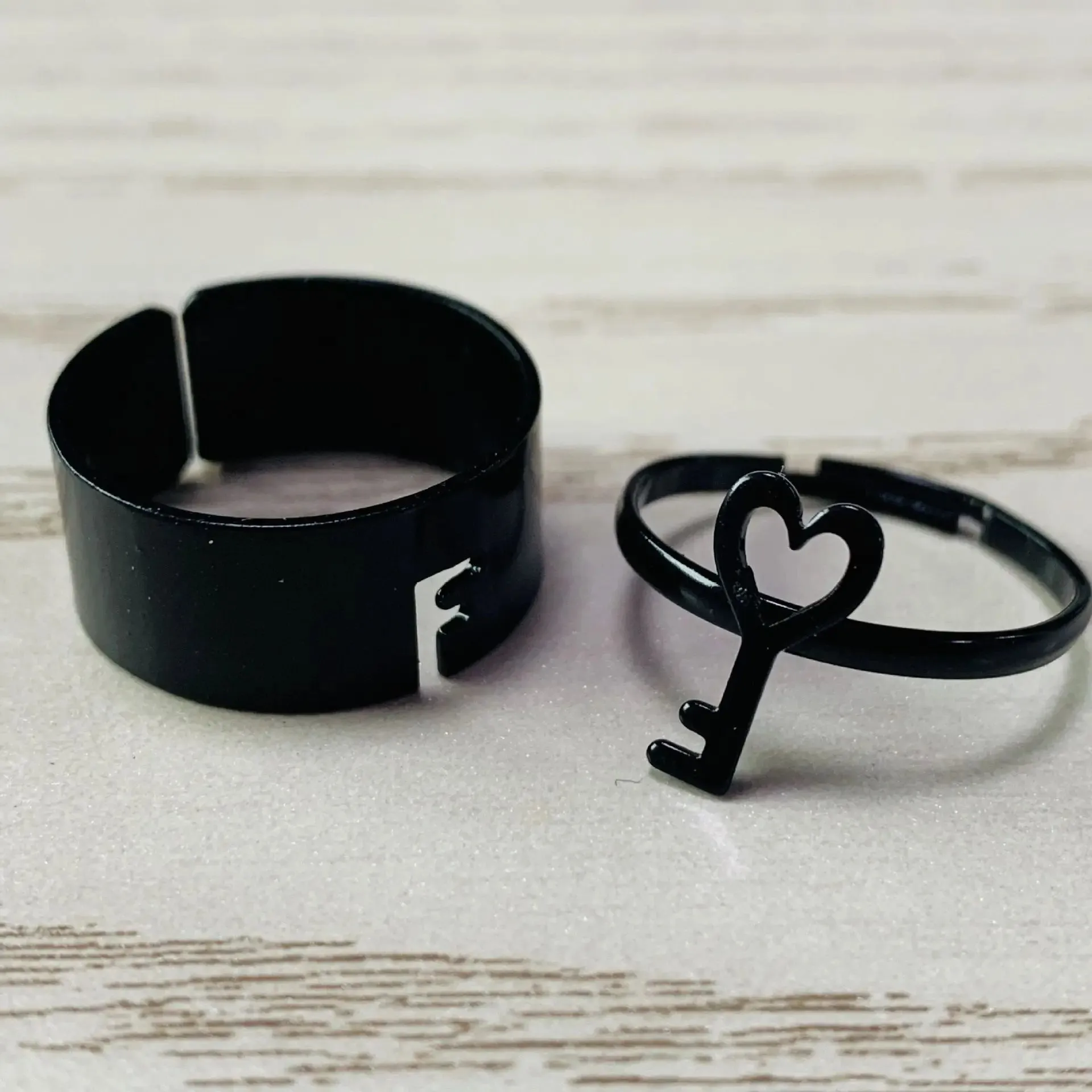 Silver Color Butterfly Rings For Women Men Lover Couple Ring Set Friendship Engagement Wedding Band Open Ring