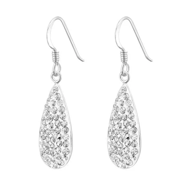 Silver Drop Earrings