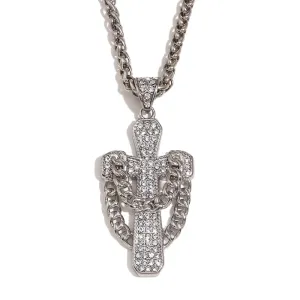 Sparkling Cross necklace