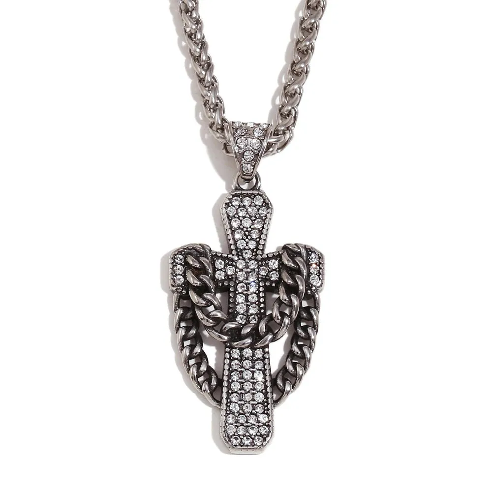 Sparkling Cross necklace