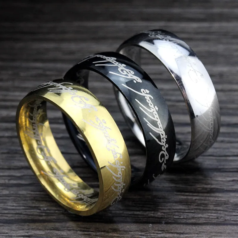 Stainless Steel Rings For Men and Women TITANIUM RING