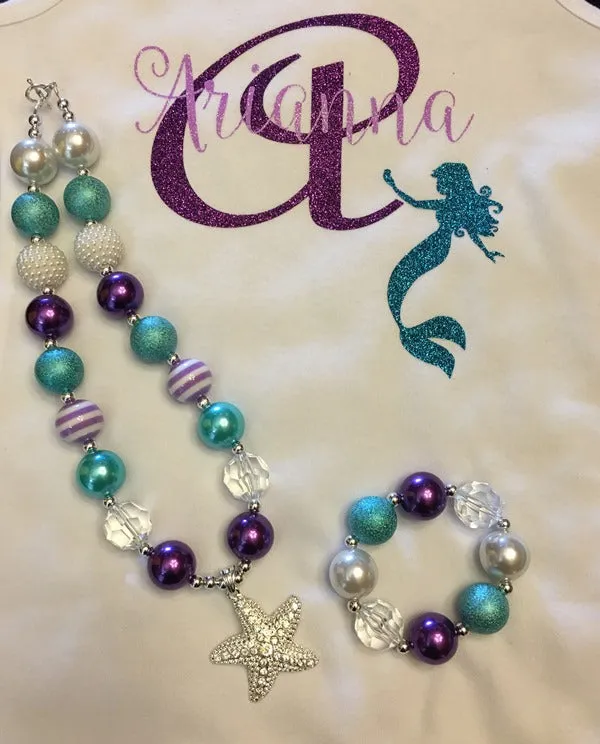 Starfish Chunky Necklace