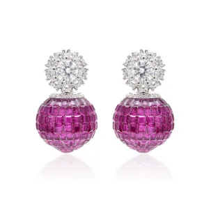 Statement Invisible Drop Earring