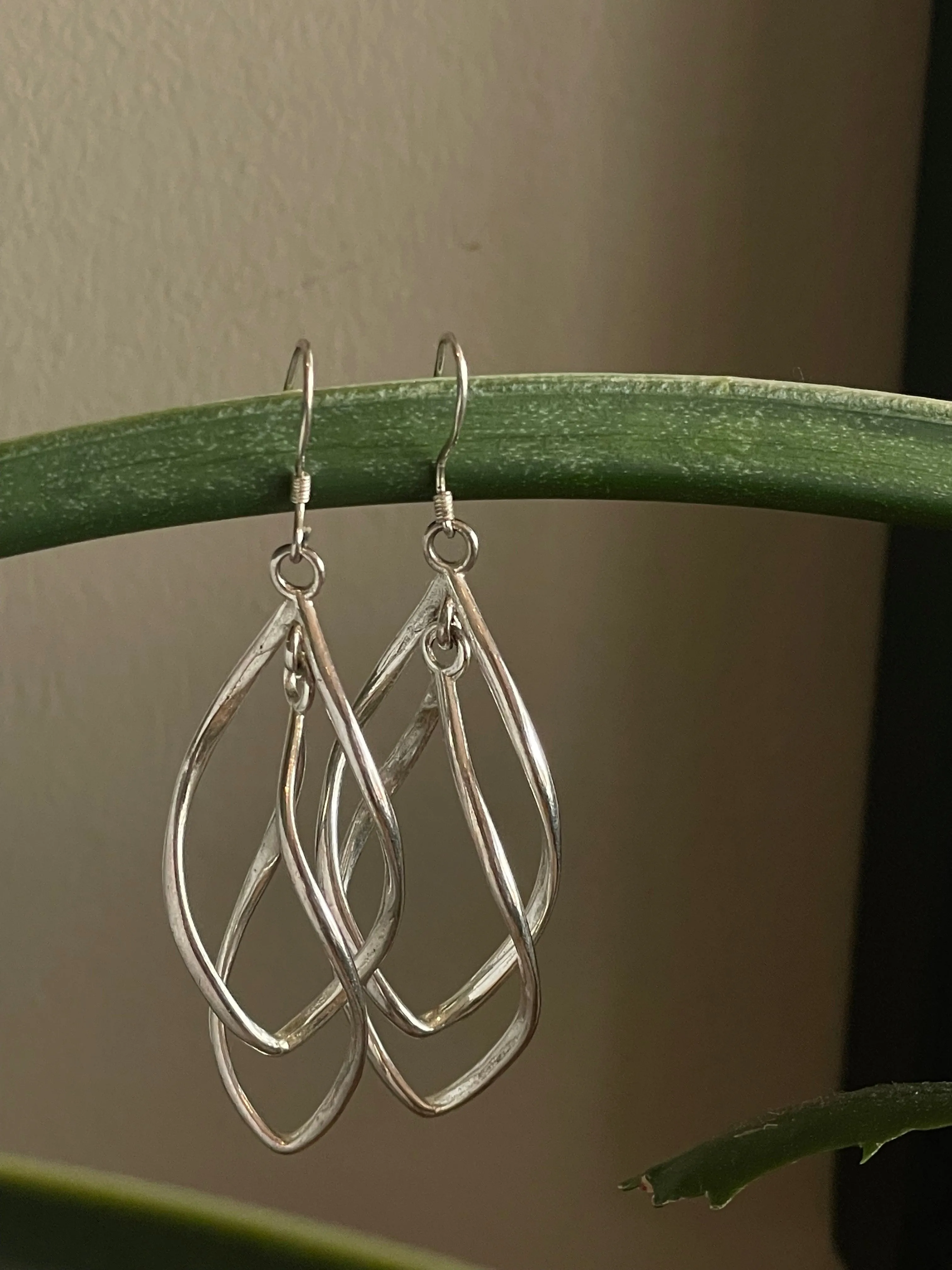 Sterling Silver Drop Earrings