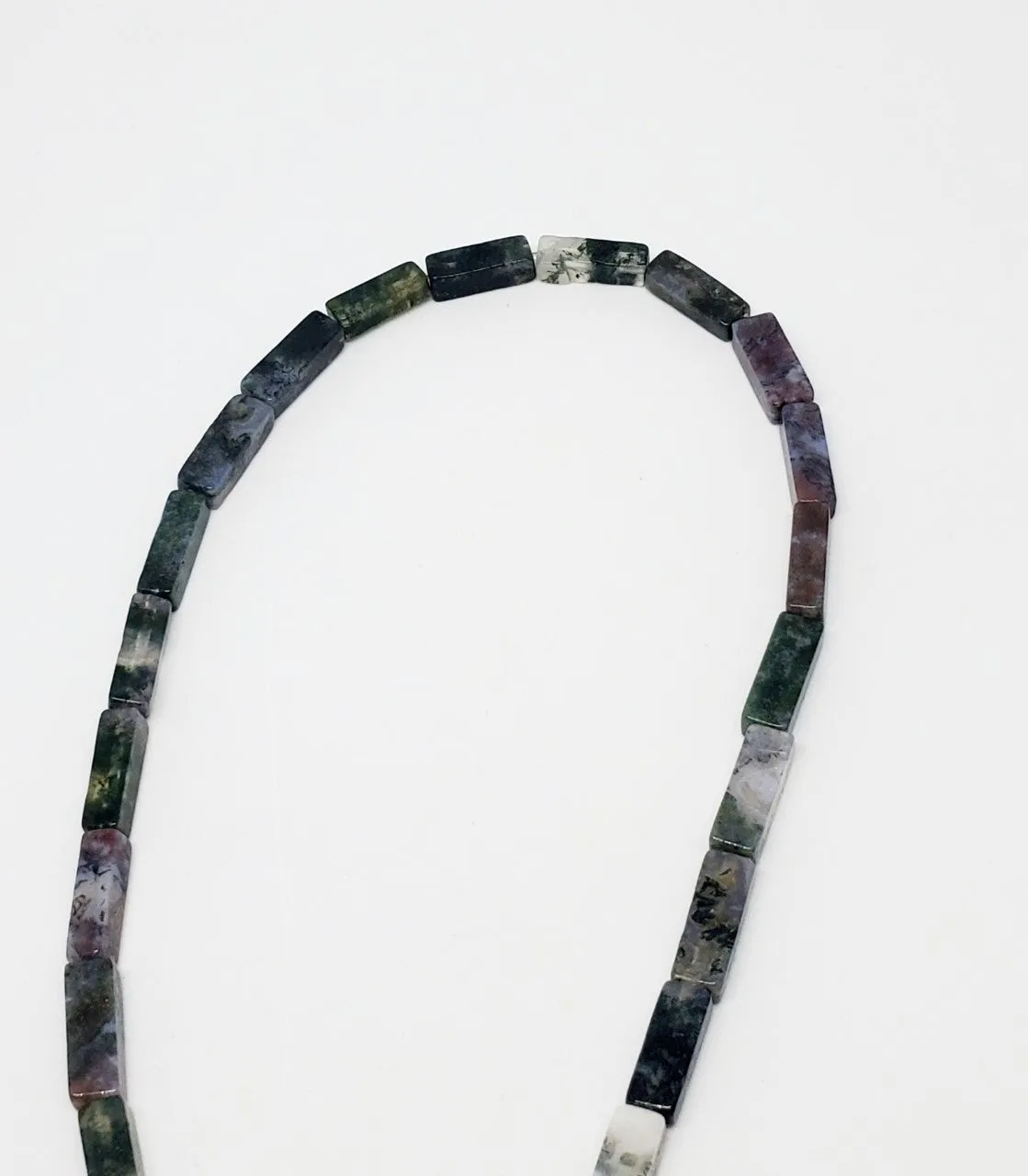 Sterling Silver Semi-Precious Gemstone Bracelet Bangle 20 gauge wire
