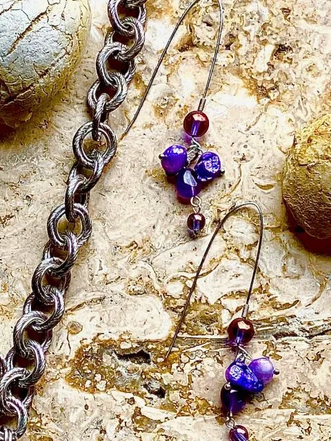 Succession Amethyst Earrings